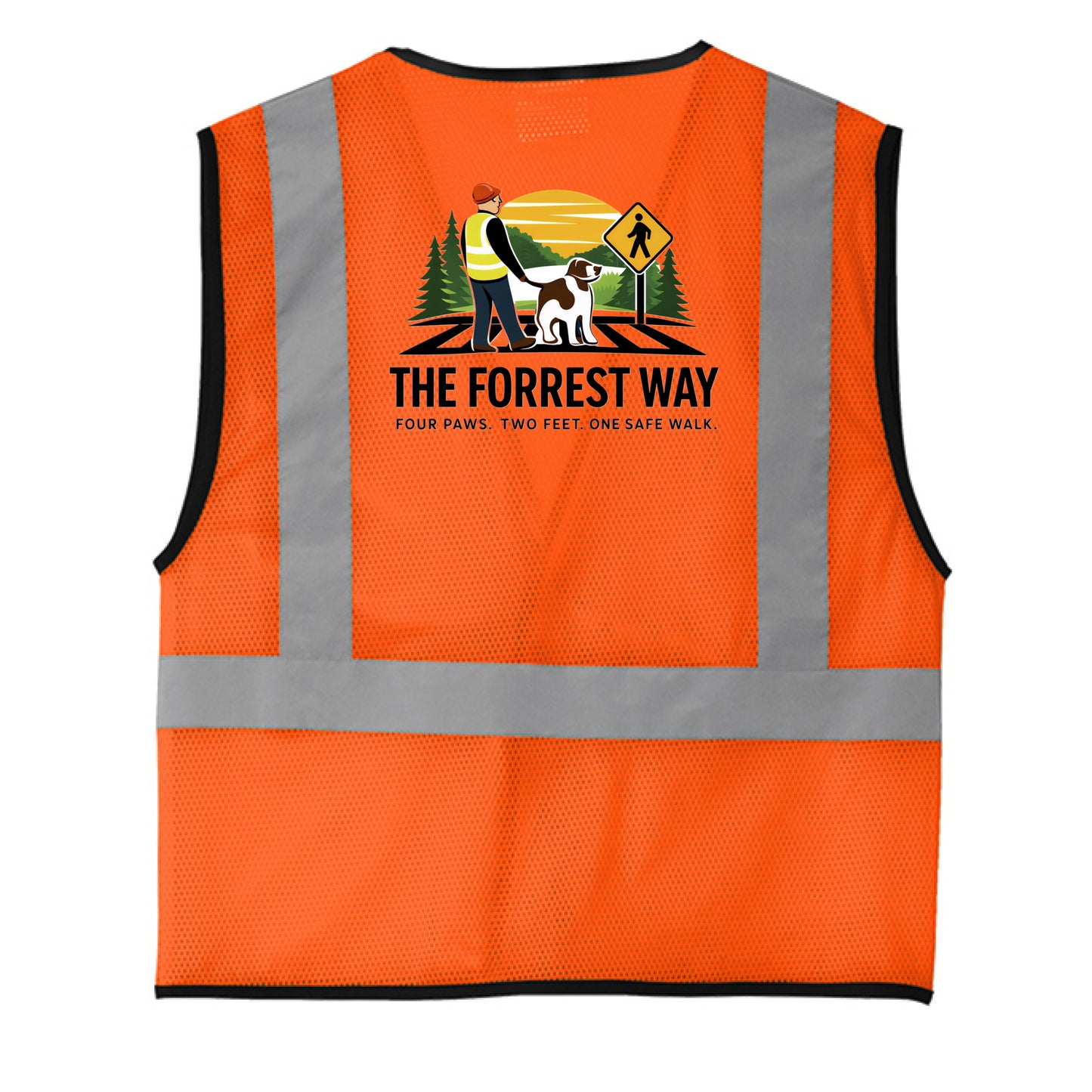 Safety Orange - BACK