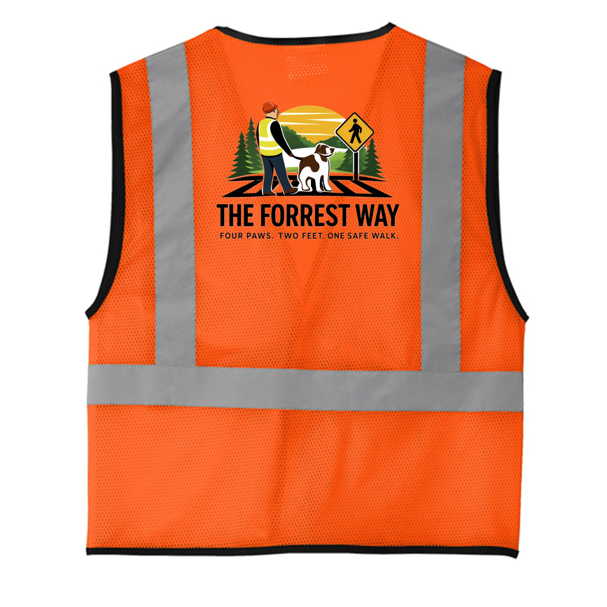 Safety Orange - BACK